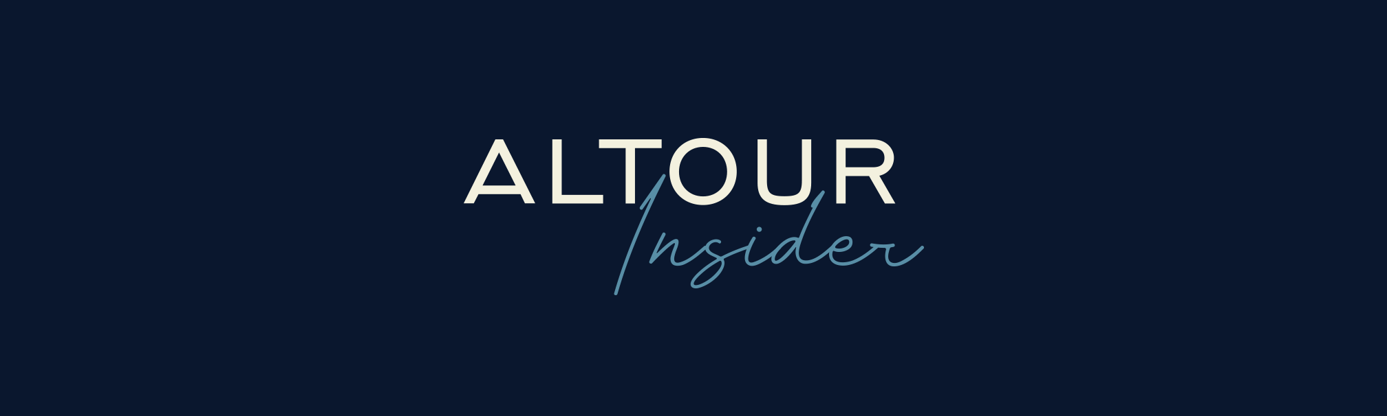 Altour insider banner